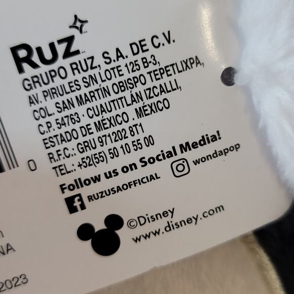 Mickey Mouse Santa Plush Pillow Disney Large Size Christmas Holiday Theme - Picture 7 of 11